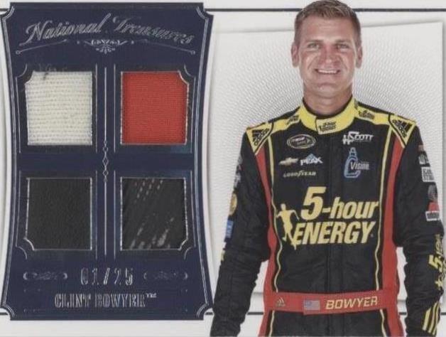 2016 Panini National Treasures - Clint Bowyer #QM-CB