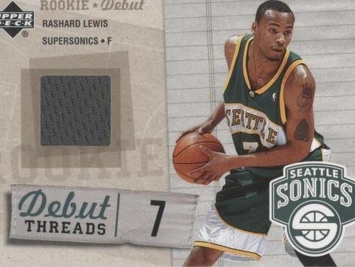 2005-06 Upper Deck Rookie Debut - Rashard Lewis #DT-RL
