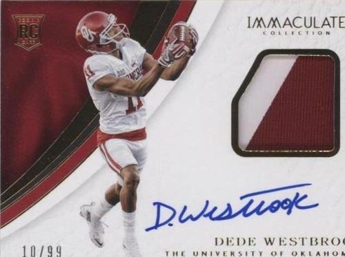 2017 Panini Immaculate Collection Collegiate Dede Westbrook #121