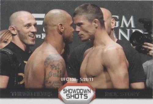 2011 Topps UFC Moment of Truth - Rick Story Thiago Alves #SS-AS