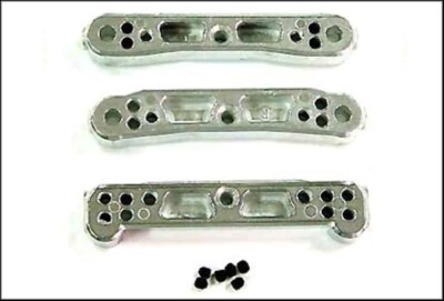 OFNA Hyper 7 Alum Front and Rear Arm Holder HoBao 87347 Rare Nitro RC Car Part