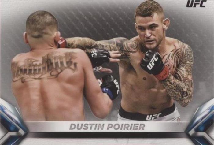 2018 Topps Chrome UFC - Dustin Poirier #FA-DP for sale | eBay