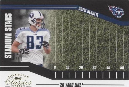 2005 Donruss Classics Drew Bennett #SS-47