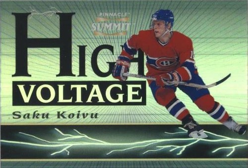 1996-97 Pinnacle Summit - Saku Koivu #14