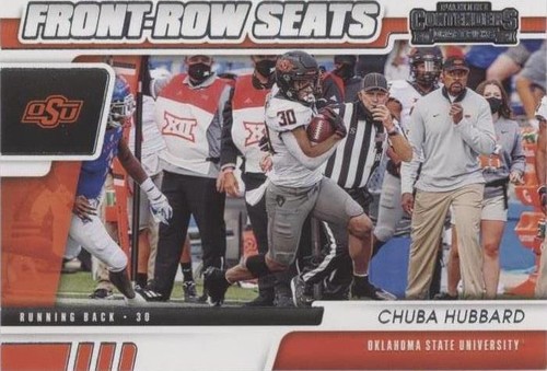 2021 Panini Contenders Draft Picks Chuba Hubbard #38
