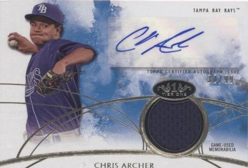 2014 Topps Tier One - Chris Archer #TOAR-CA