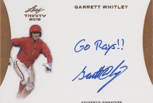 2015 Leaf Trinity - Garrett Whitley #A-GW1