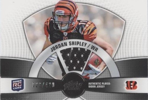 2010 Topps Prime Jordan Shipley #PRR-JS