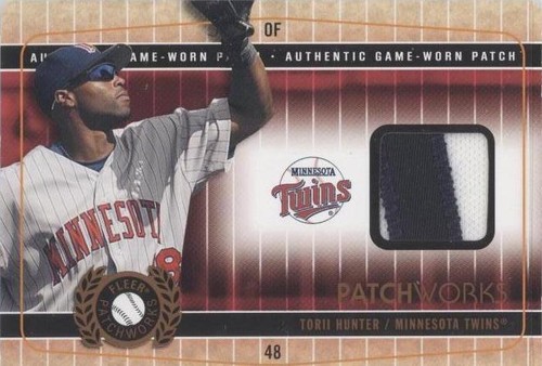 2005 Fleer Patchworks - Torii Hunter #PW-TH