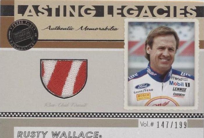 2011 Press Pass Legends - Rusty Wallace #LL-RW