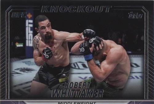 2024 Topps UFC Knockout - Robert Whittaker #58