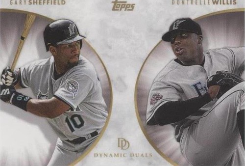 2022 Topps On Demand Dynamic Duals - Dontrelle Willis Gary Sheffield #12