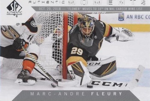 2018-19 SP Authentic - Marc-Andre Fleury #113