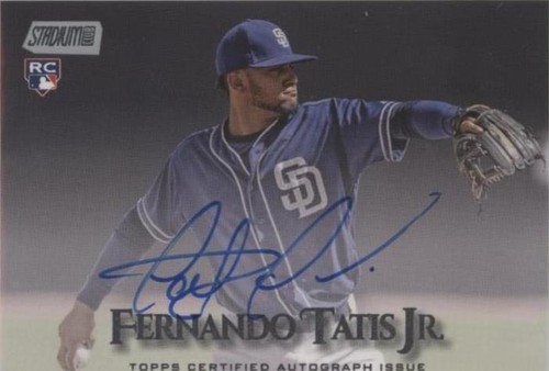 2019 Topps Stadium Club - Fernando Tatís Jr. #SCA-FTA