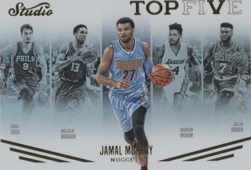 Brandon Ingram 2016-17 Panini Studio Top Five #4 (Murray,Brown
