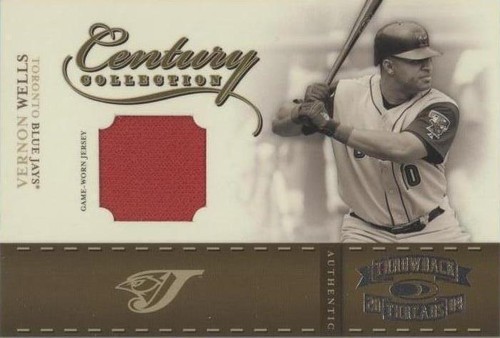 2004 Donruss Throwback Threads - Vernon Wells #CC-93