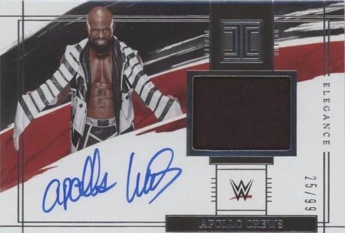 2022 Panini Impeccable WWE - Apollo Crews #EM-ACR