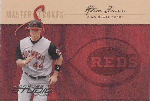 2005 Donruss Studio - Adam Dunn #MS-25