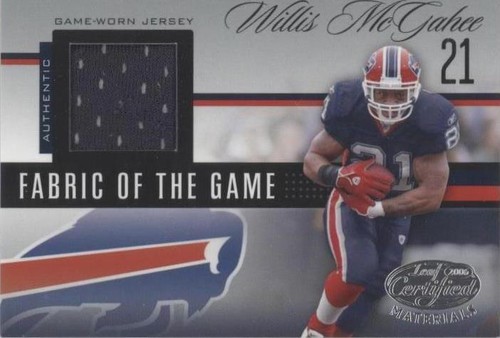 2006 Leaf Certified Materials Willis McGahee #FOTG-149