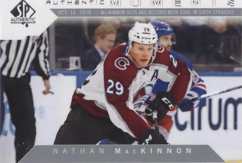 2018-19 SP Authentic - Nathan MacKinnon #112