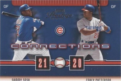 2003 Playoff Prestige - Corey Patterson Sammy Sosa #C-15