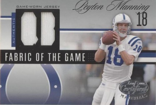 2006 Leaf Certified Materials Peyton Manning #FOTG-120