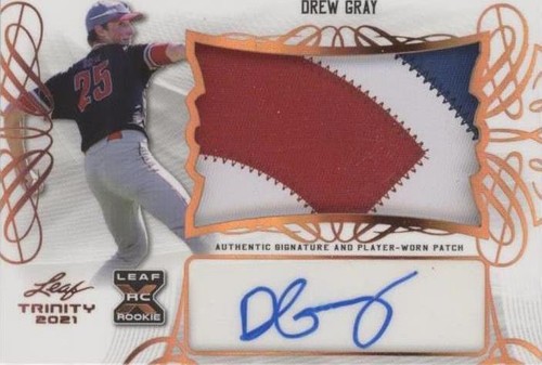 2021 Leaf Trinity - Drew Gray #PA-DG1