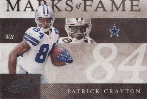 2008 Playoff Absolute Memorabilia Patrick Crayton #MOF-14