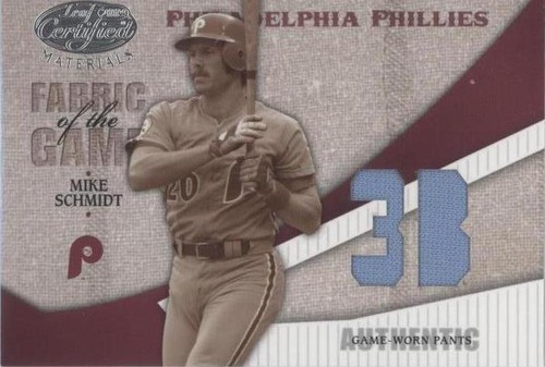 2004 Leaf Certified Materials - Mike Schmidt #FG-79