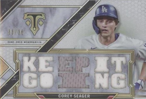 2021 Topps Triple Threads - Corey Seager #TTR-CSE2