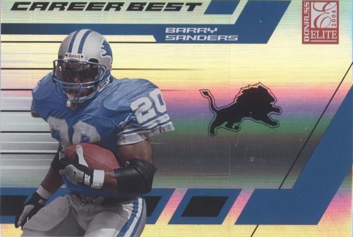 2004 Donruss Elite Барри Сандерс #CB-1
