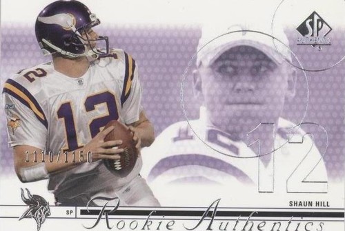 2002 SP Authentic Shaun Hill #164