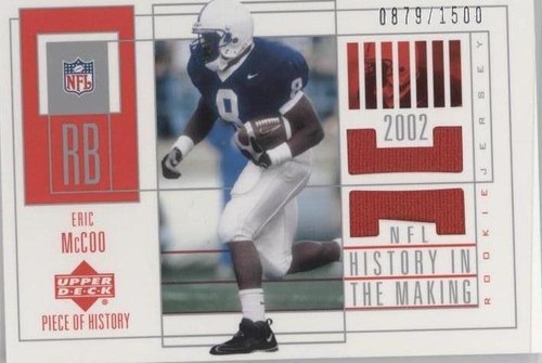 2002 Upper Deck Piece Of History Eric Mccoo #153