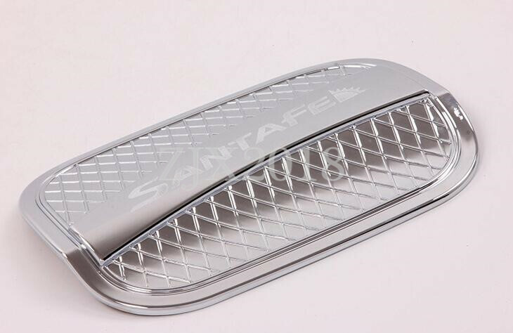 For Hyundai Santa Fe 2019 2020 2021 ABS protect ABS Chrome Fuel Tank