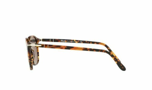 Pre-owned Persol 0po3186s 1081r5 Tortoise Brown/blue Sunglasses