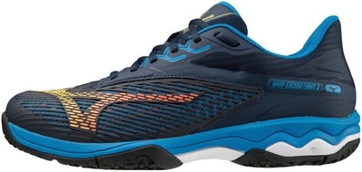 MIZUNO Wave Exceed Light 2 Wide OC 61GB2318 14 Navy/Yellow/Blue New Genuine