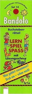 Bandolo  Spiele , Set.14, Buchstabenrätsel  Spiel | Buch | Zustand akzeptabel