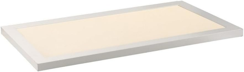 Sky 22W 4000K 1 LED 11.75 Inch Wide Flush Mount with White Finish and White Glass