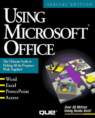 USING MICROSOFT OFFICE, SPECIAL EDITION , THE MOST By Que Development Group *VG*