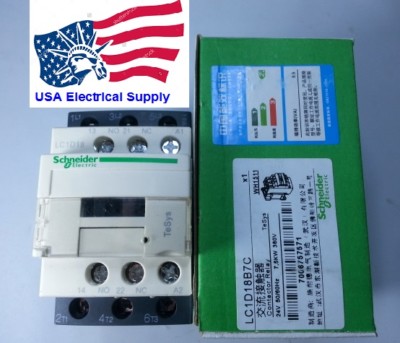 LC1D18B7C Schneider  Contactor With Coil  24VAC 50/60Hz