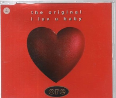 THE ORIGINAL - I LUV U BABY (6 track CD single)