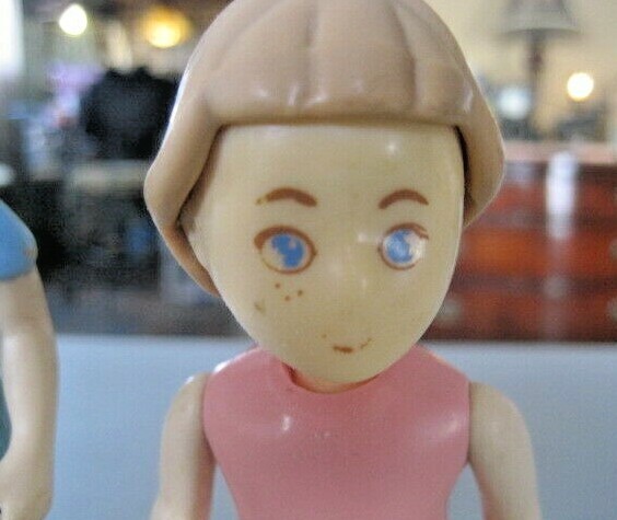 Vintage Little Tikes Dollhouse Mom & Dad Doll Figures