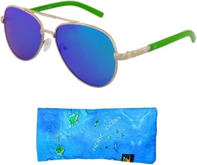 Optix 55 Aviator Sunglasses For Teen Girls & Boys, Small Face Women & Men Shades