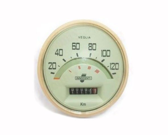 Lambretta Speedometer 120 kph Veglia Innocenti Speedo  