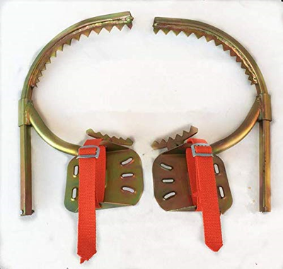 Pair of Climbers Professional Tree Climbing Spikes Together Climbing Set NEW