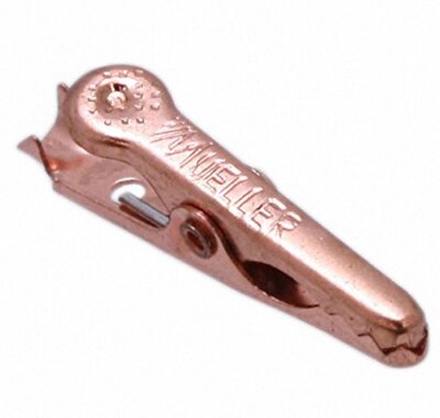 CLIP MINI ALLIGATOR COPPER 5A (10 pieces)