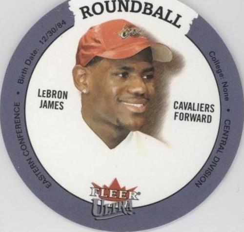 LeBron James/C. Anthony/D. Wade 2003-04 Fleer Tradition RC Card