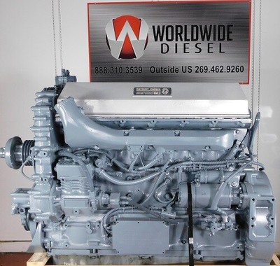 1999 Detroit Series 60 12.7 Liter  Diesel Engine, 500HP, 0 Miles on a Rebuild.