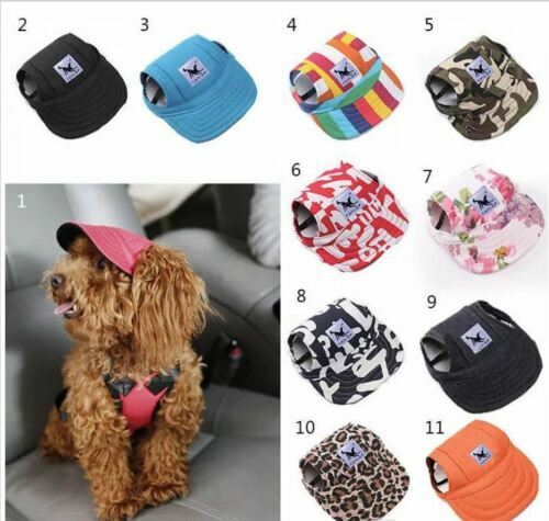 Hunde Mütze Hundekappe Hundehut Baseball Cap Sommer für Haustier Hund Katze