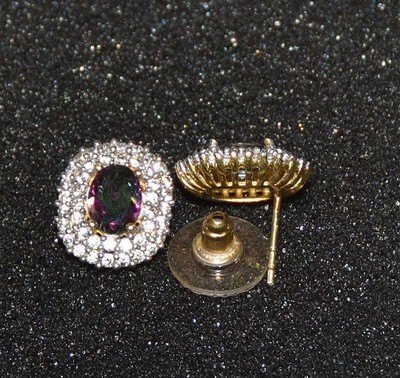 Pre-owned Gold Coast Lot Of 34 Sets Of Women's Genuine Mystic Quartz Pendant & Earrings